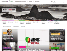 Tablet Screenshot of diariodorio.com